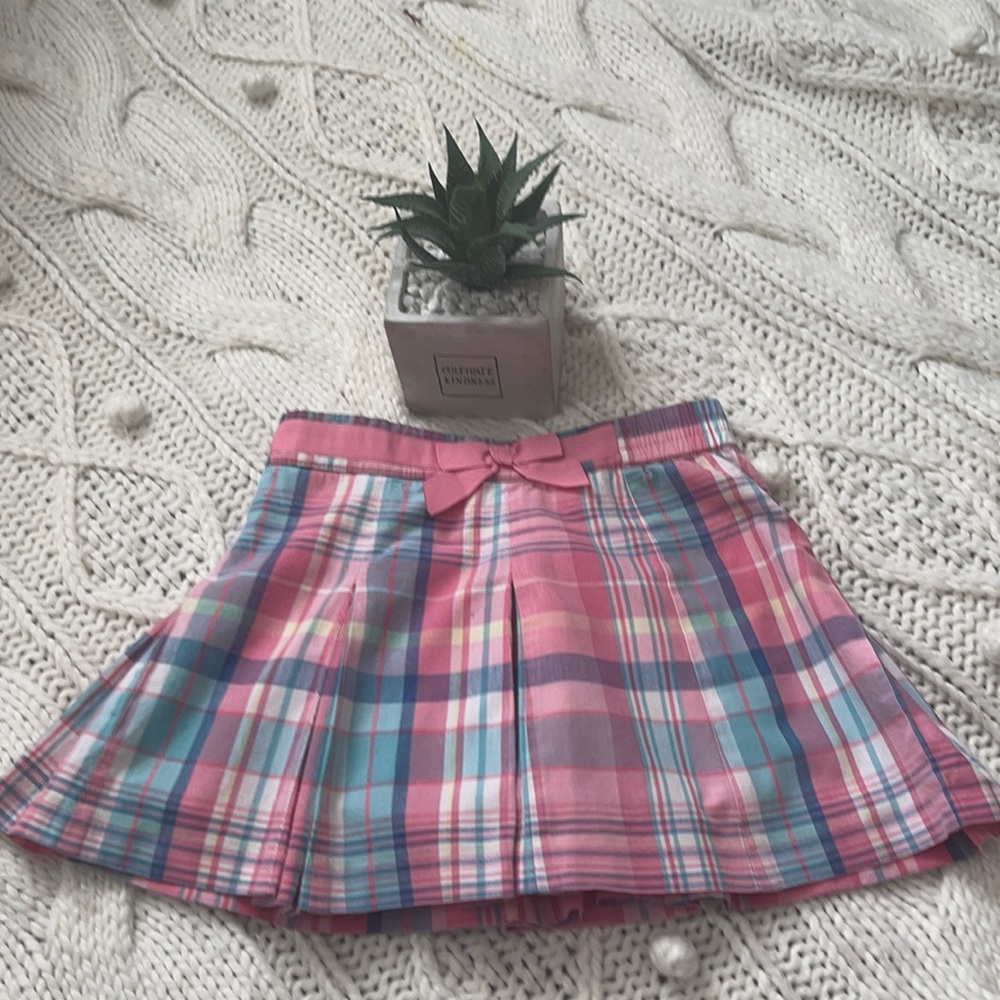 Janie and Jack Plaid skirt.